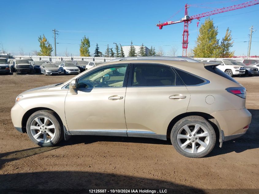 2010 Lexus Rx 350 VIN: 2T2BK1BA9AC043561 Lot: 12125587