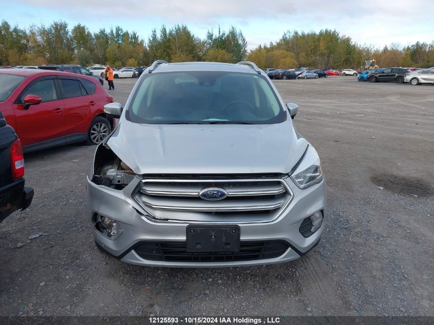 2017 Ford Escape Titanium VIN: 1FMCU9J99HUE26370 Lot: 12125593