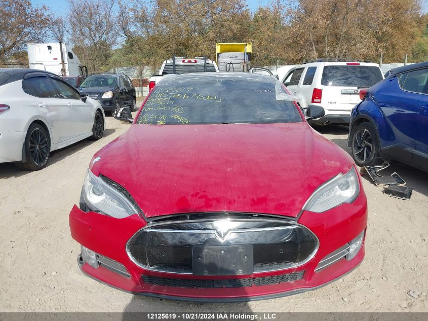 2015 Tesla Model S 70D/85D/P85D VIN: 5YJSA1E27FF115016 Lot: 12125619