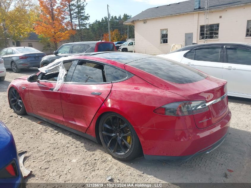 2015 Tesla Model S 70D/85D/P85D VIN: 5YJSA1E27FF115016 Lot: 12125619