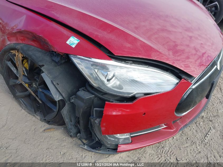 2015 Tesla Model S 70D/85D/P85D VIN: 5YJSA1E27FF115016 Lot: 12125619