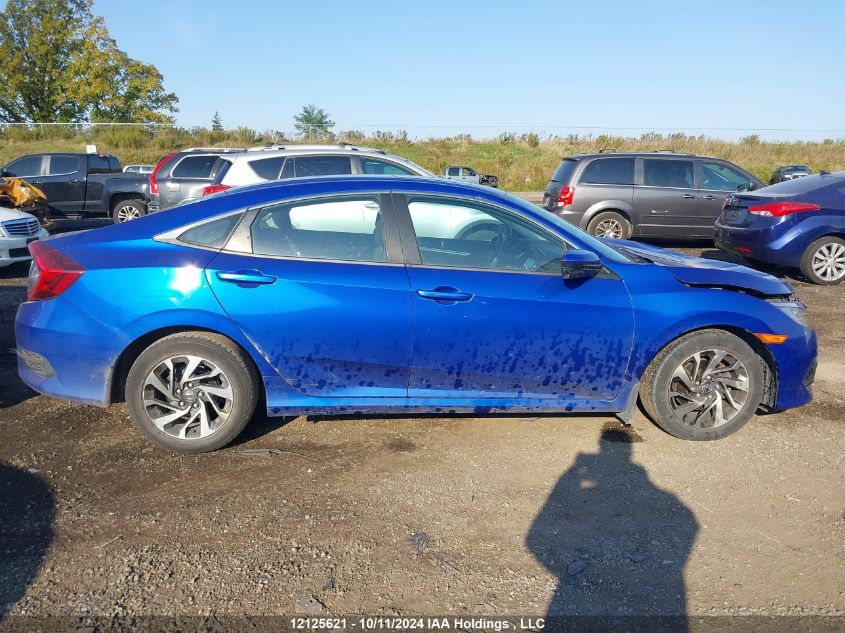 2018 Honda Civic Sedan VIN: 2HGFC2F83JH040193 Lot: 12125621