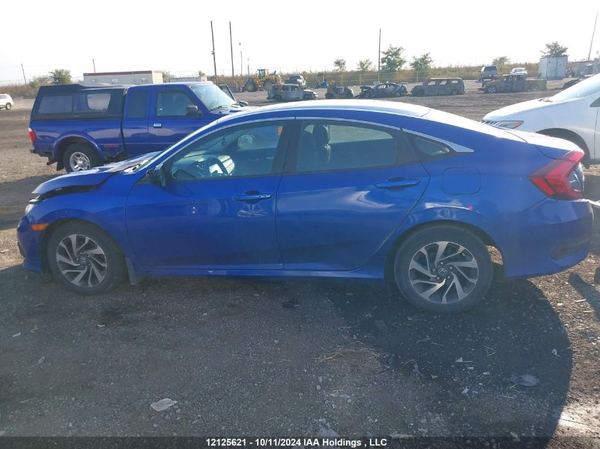 2018 Honda Civic Sedan VIN: 2HGFC2F83JH040193 Lot: 12125621