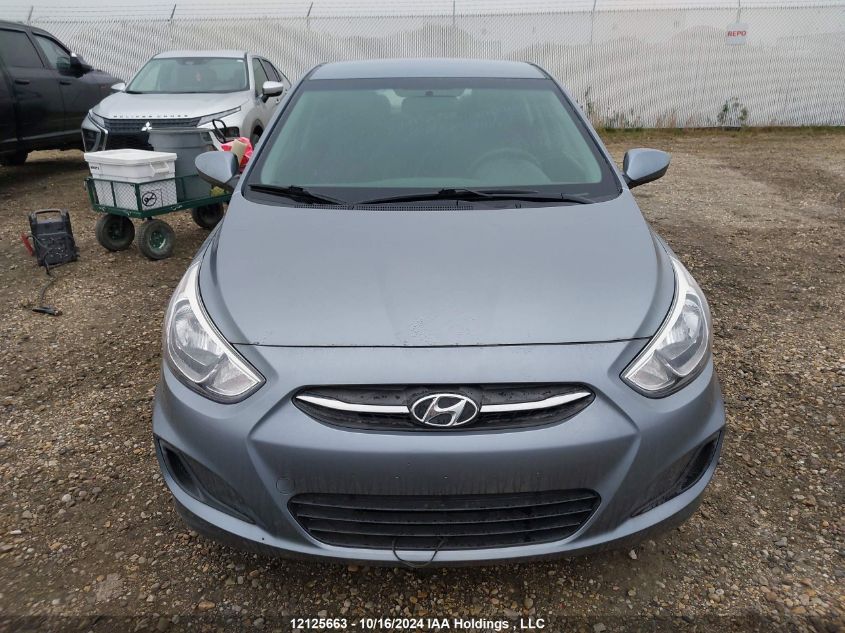 2017 Hyundai Accent Se VIN: KMHCT5AE9HU371766 Lot: 12125663