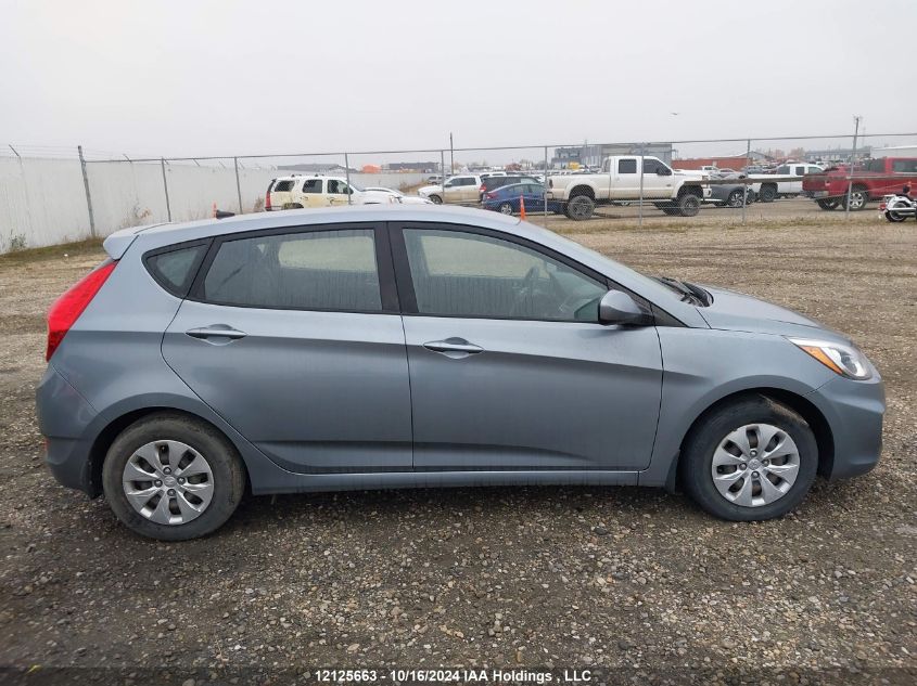 2017 Hyundai Accent Se VIN: KMHCT5AE9HU371766 Lot: 12125663