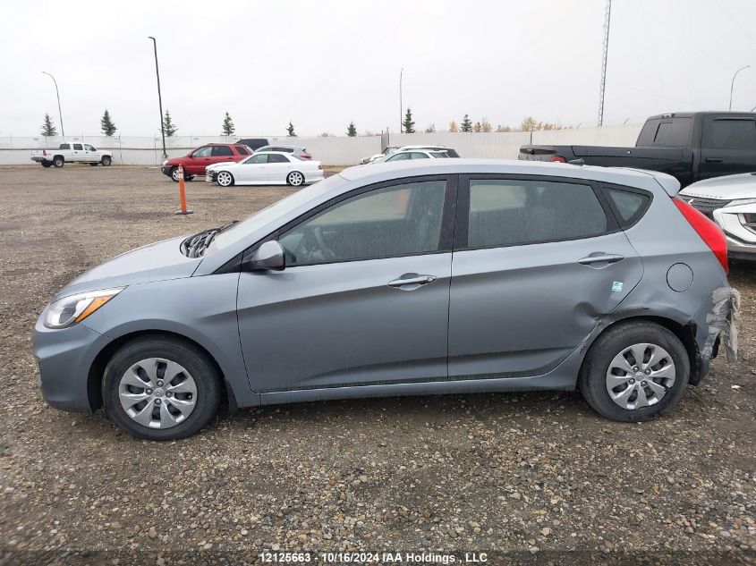 2017 Hyundai Accent Se VIN: KMHCT5AE9HU371766 Lot: 12125663