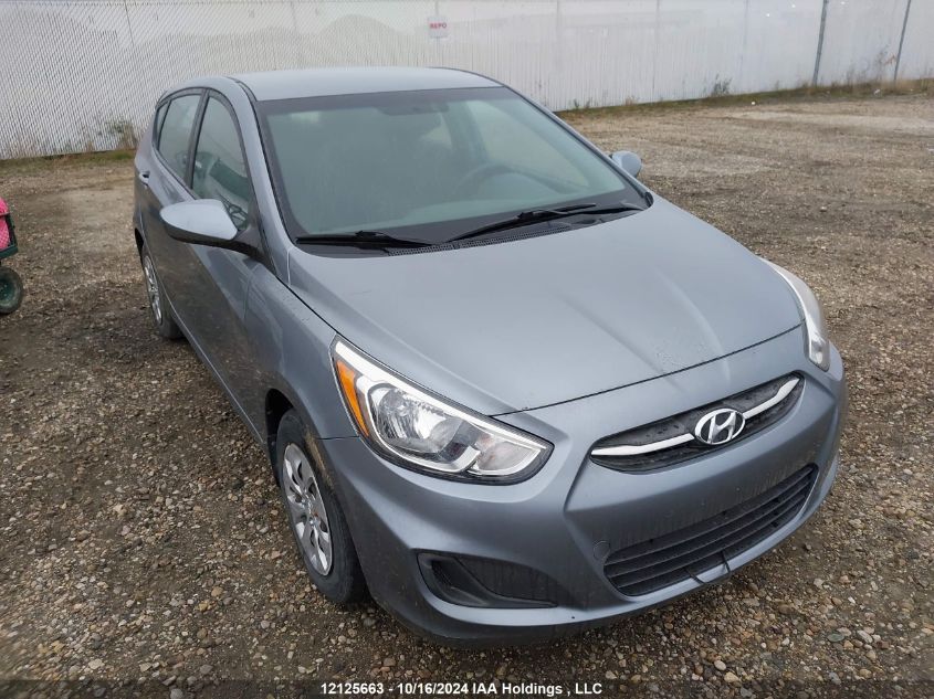 2017 Hyundai Accent Se VIN: KMHCT5AE9HU371766 Lot: 12125663