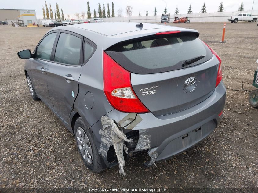 2017 Hyundai Accent Se VIN: KMHCT5AE9HU371766 Lot: 12125663