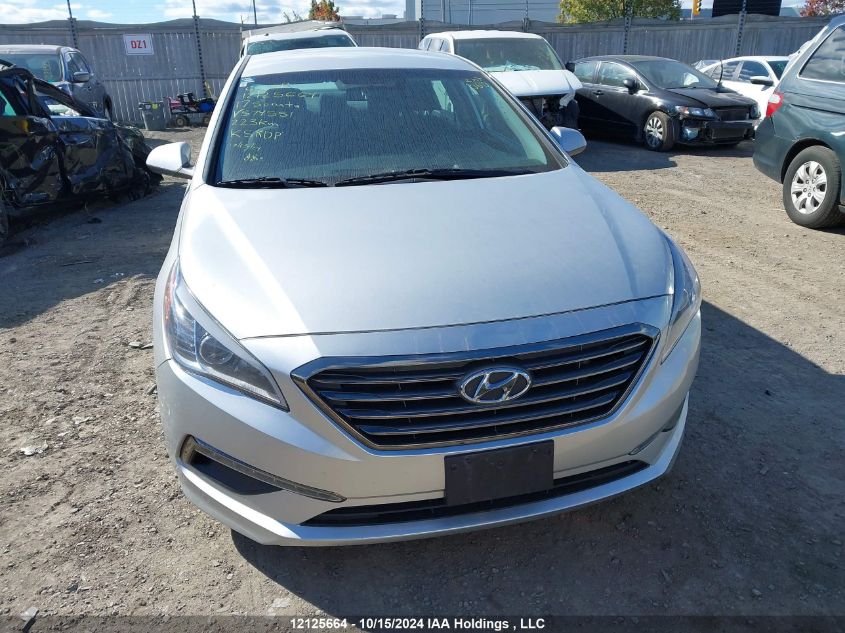 2017 Hyundai Sonata Gl VIN: 5NPE24AFXHH574551 Lot: 12125664