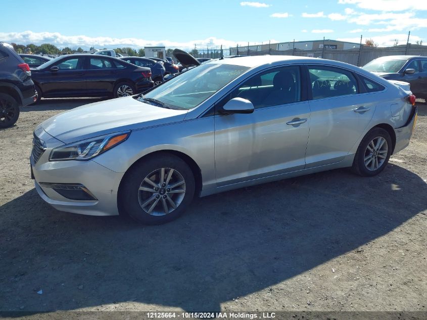 2017 Hyundai Sonata Gl VIN: 5NPE24AFXHH574551 Lot: 12125664