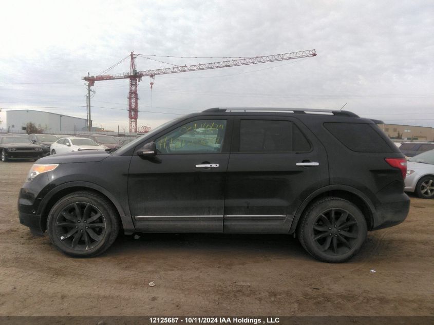 2015 Ford Explorer Limited VIN: 1FM5K8F88FGA78968 Lot: 12125687