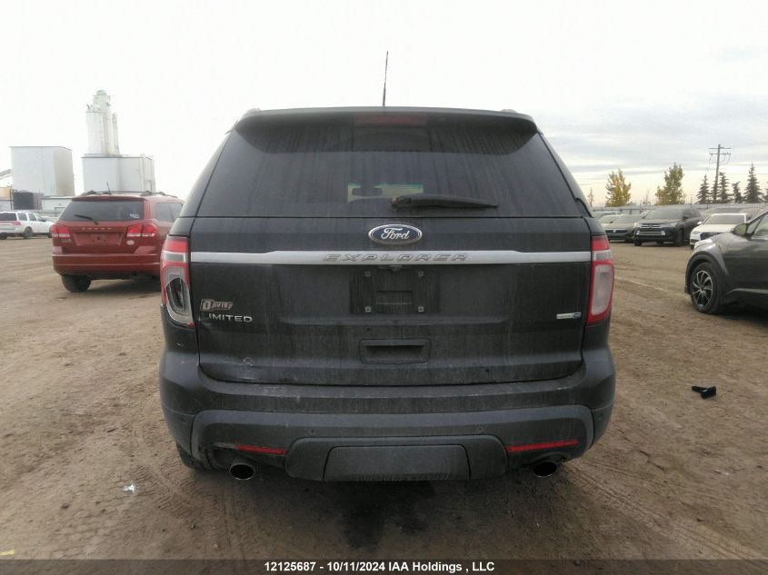 2015 Ford Explorer Limited VIN: 1FM5K8F88FGA78968 Lot: 12125687