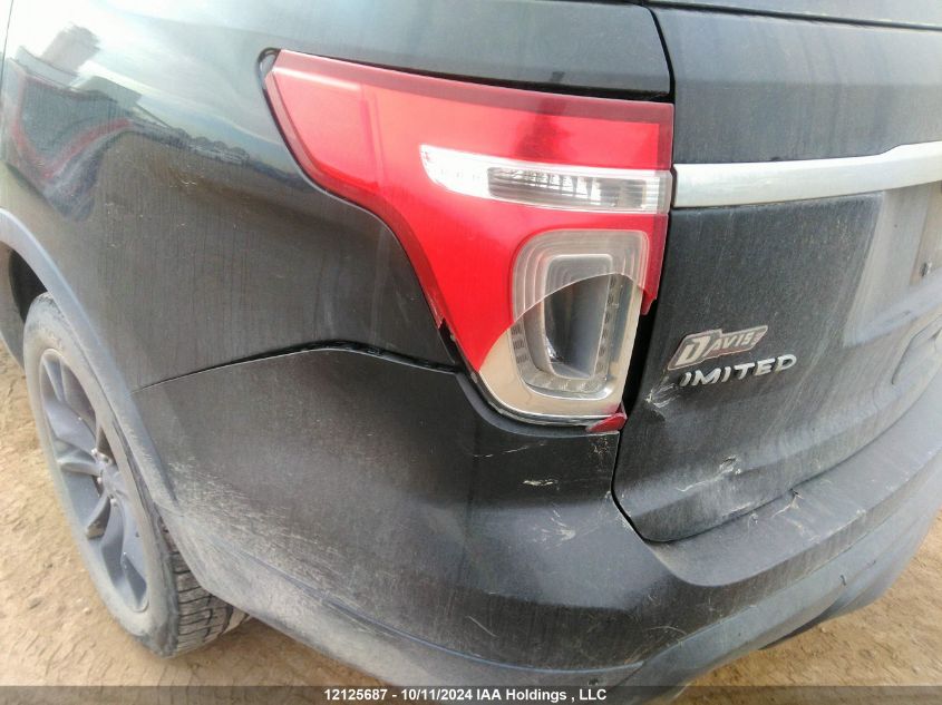 2015 Ford Explorer Limited VIN: 1FM5K8F88FGA78968 Lot: 12125687