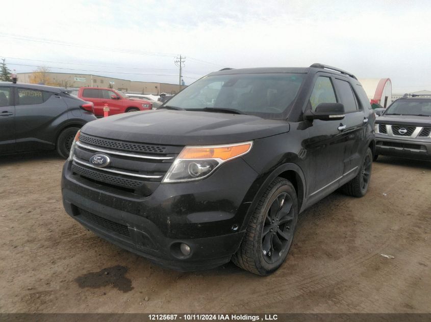 2015 Ford Explorer Limited VIN: 1FM5K8F88FGA78968 Lot: 12125687