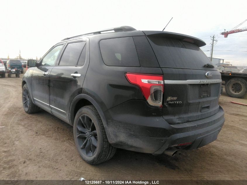 2015 Ford Explorer Limited VIN: 1FM5K8F88FGA78968 Lot: 12125687