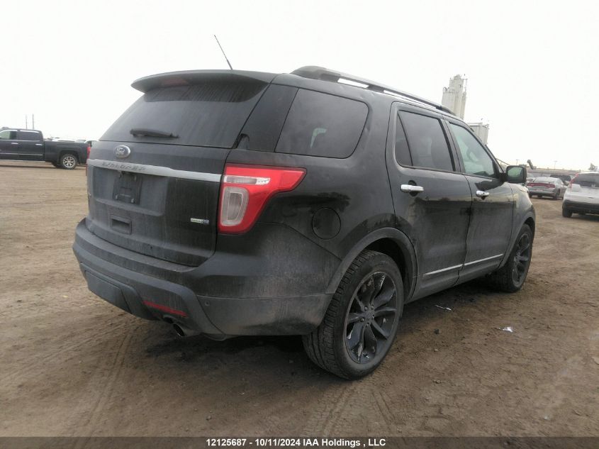 2015 Ford Explorer Limited VIN: 1FM5K8F88FGA78968 Lot: 12125687