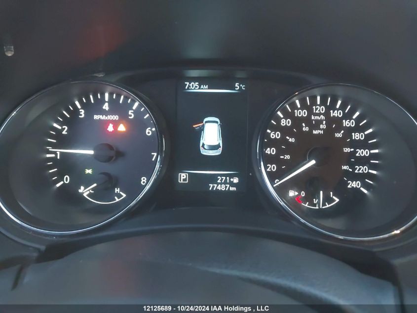 2017 Nissan Rogue VIN: 5N1AT2MV1HC849251 Lot: 12125689