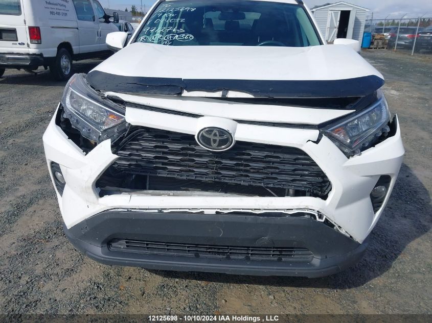 2019 Toyota Rav4 Xle VIN: 2T3W1RFVXKW044052 Lot: 12125698