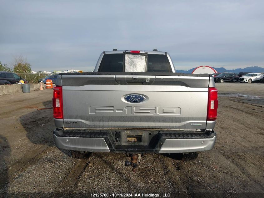 2021 Ford F150 Supercrew VIN: 1FTFW1E85MFB66367 Lot: 12125700