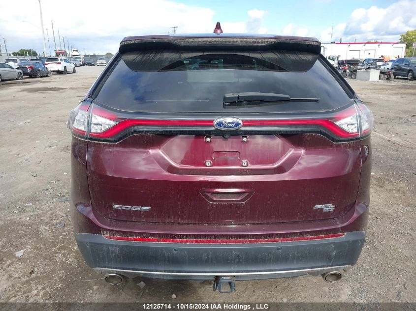 2017 Ford Edge VIN: 2FMPK4J87HBB38404 Lot: 12125714