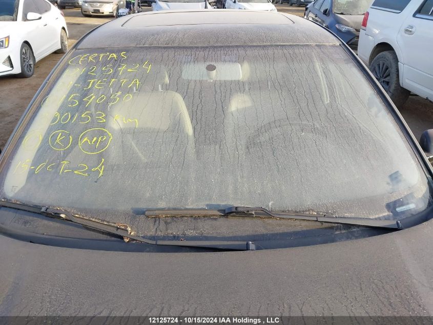 2001 Volkswagen Jetta VIN: 3VWSP29M21M154050 Lot: 12125724