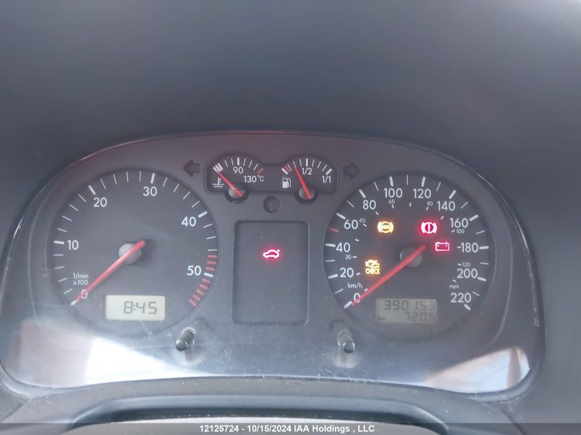 2001 Volkswagen Jetta VIN: 3VWSP29M21M154050 Lot: 12125724