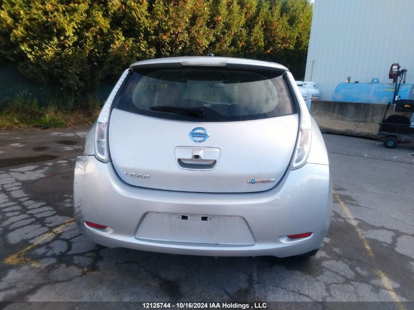 2016 Nissan Leaf Sv/Sl VIN: 1N4BZ0CP8GC301413 Lot: 12125744