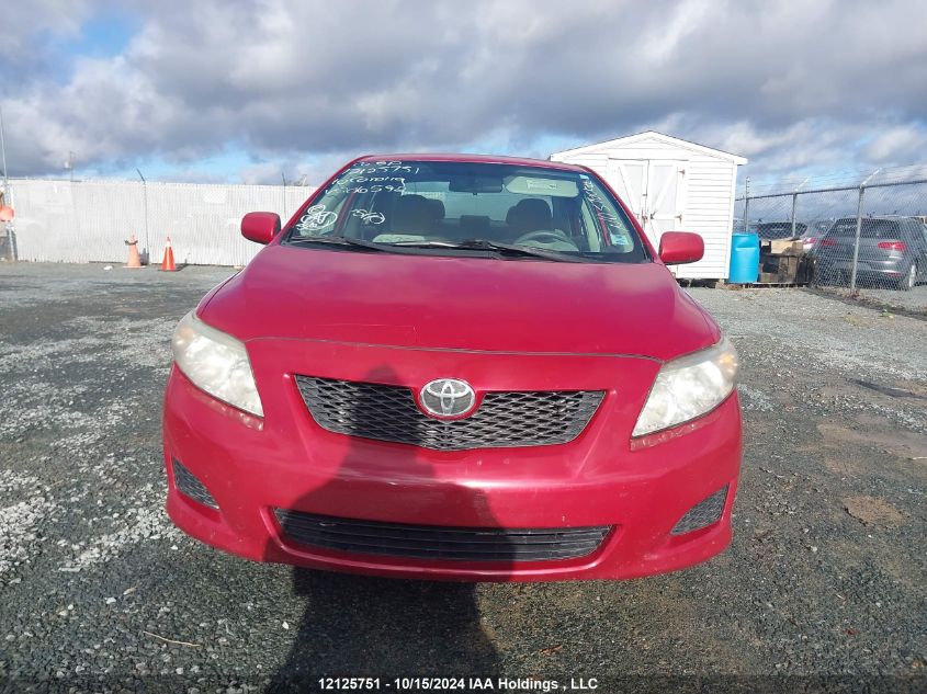 2010 Toyota Corolla Ce VIN: 2T1BU4EE5AC206592 Lot: 12125751