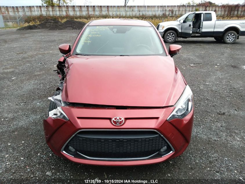 2020 Toyota Yaris Xle VIN: 3MYDLBJV7LY716002 Lot: 12125759