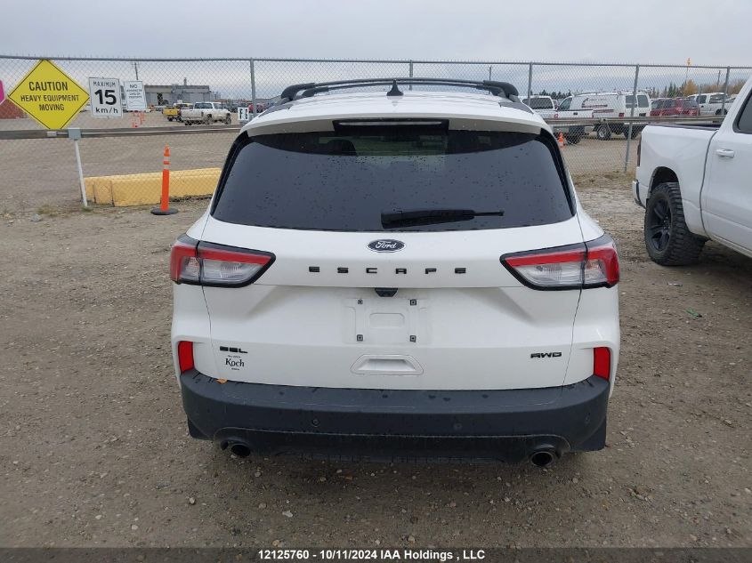 2022 Ford Escape Sel VIN: 1FMCU9H94NUA74736 Lot: 12125760