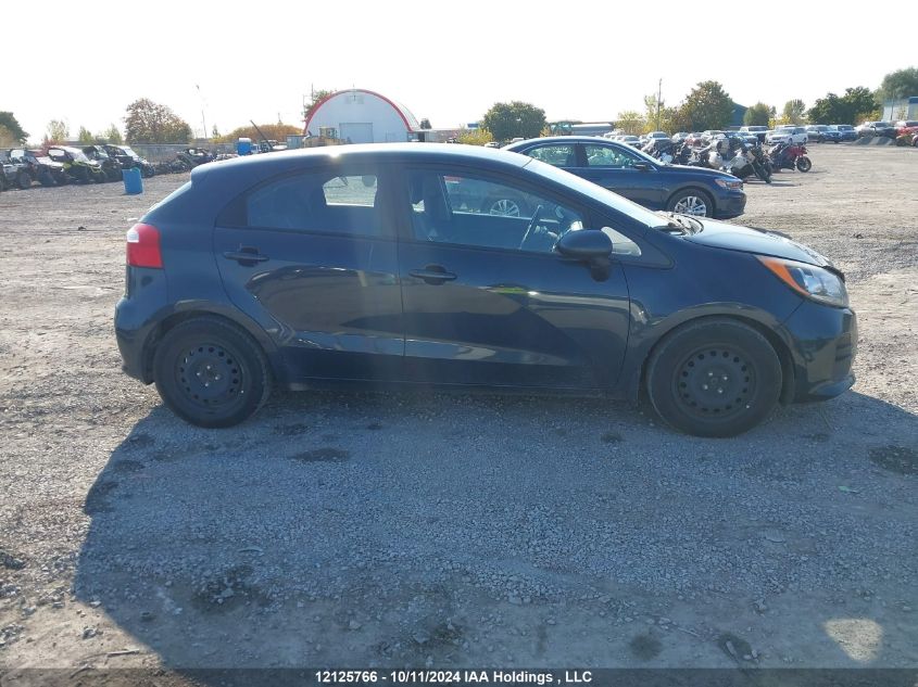 2016 Kia Rio Lx VIN: KNADM5A36G6590981 Lot: 12125766