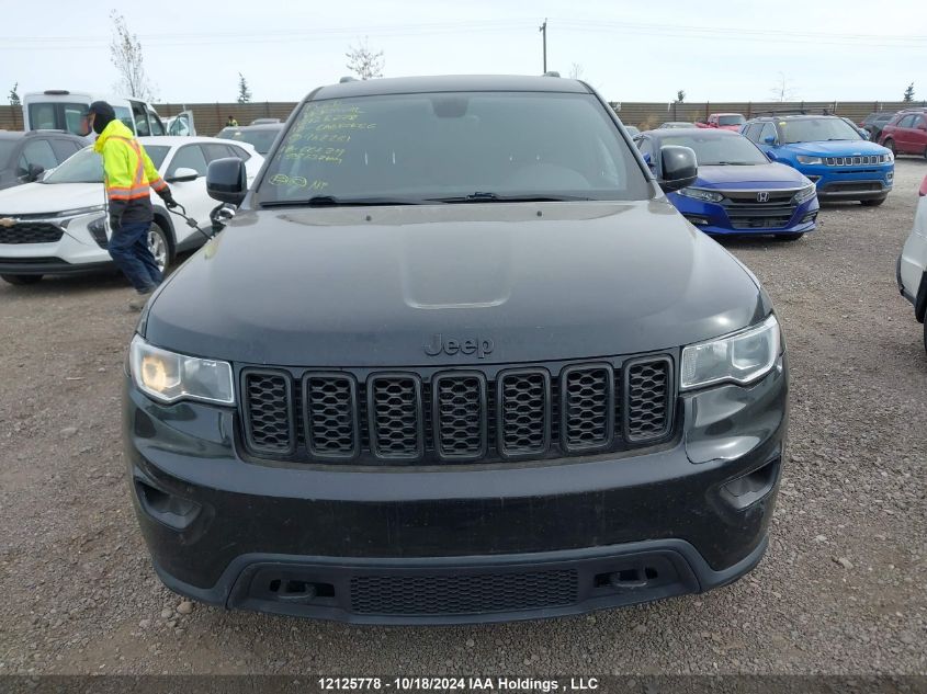 2017 Jeep Grand Cherokee Laredo VIN: 1C4RJFAG2HC962281 Lot: 12125778