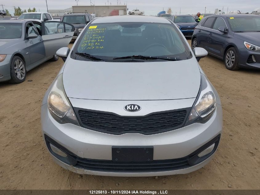 2013 Kia Rio VIN: KNADM4A3XD6229467 Lot: 12125813