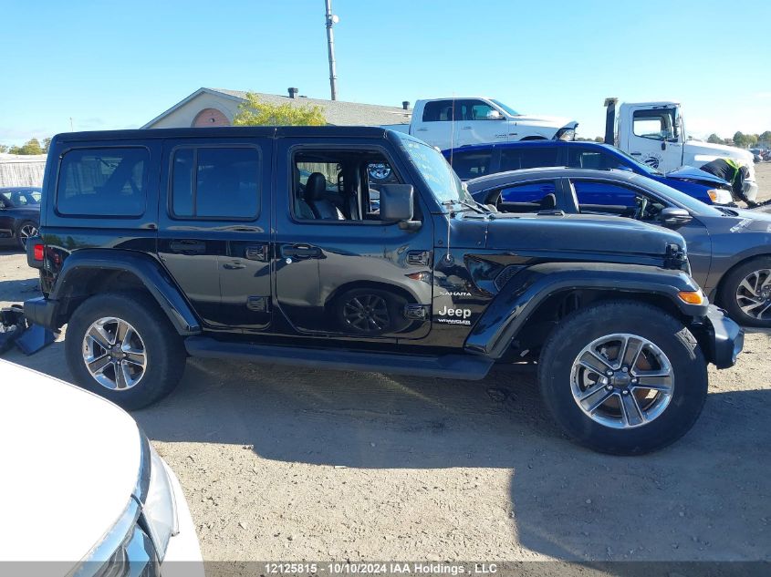 2021 Jeep Wrangler Unlimited Sahara VIN: 1C4HJXEG4MW871632 Lot: 12125815