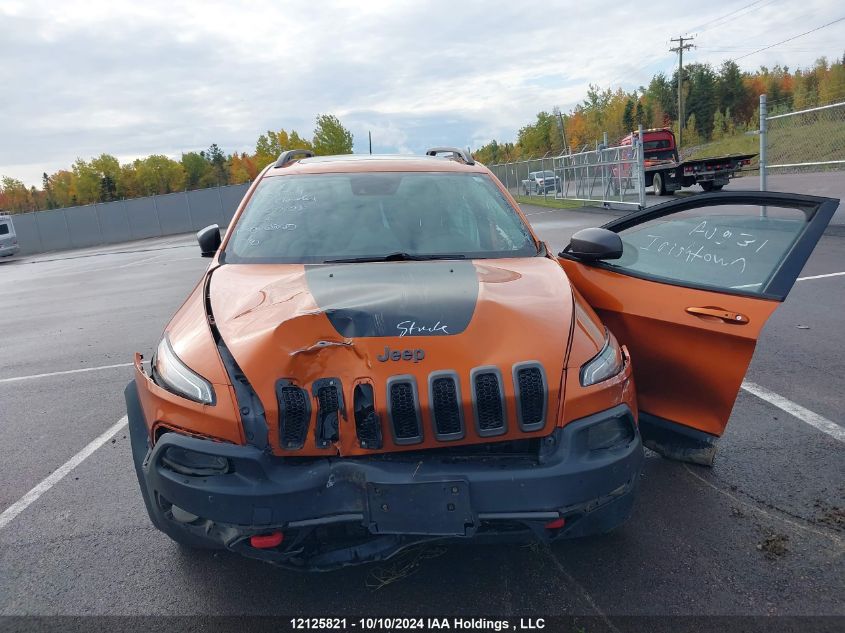 2015 Jeep Cherokee Trailhawk VIN: 1C4PJMBS5FW697608 Lot: 12125821