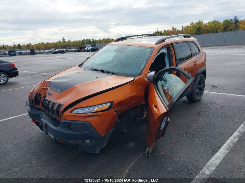 2015 Jeep Cherokee Trailhawk VIN: 1C4PJMBS5FW697608 Lot: 12125821