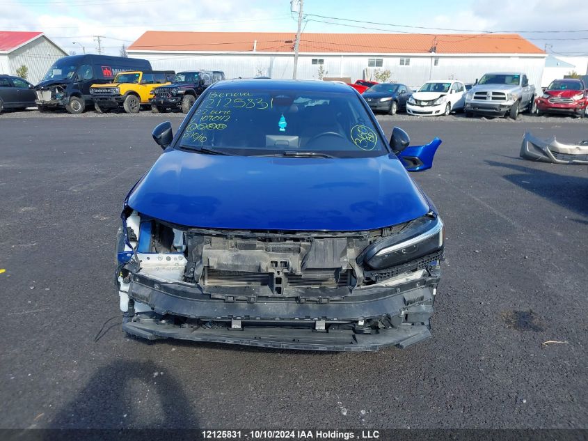 2022 Honda Civic Sedan VIN: 2HGFE2F52NH109042 Lot: 12125831