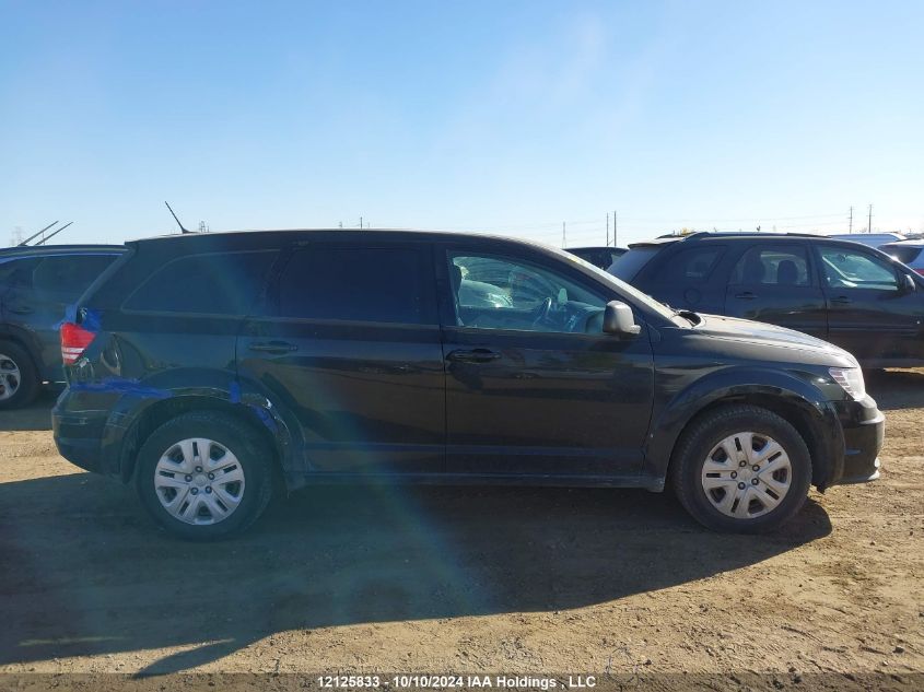 2016 Dodge Journey Se VIN: 3C4PDCAB6GT134237 Lot: 12125833