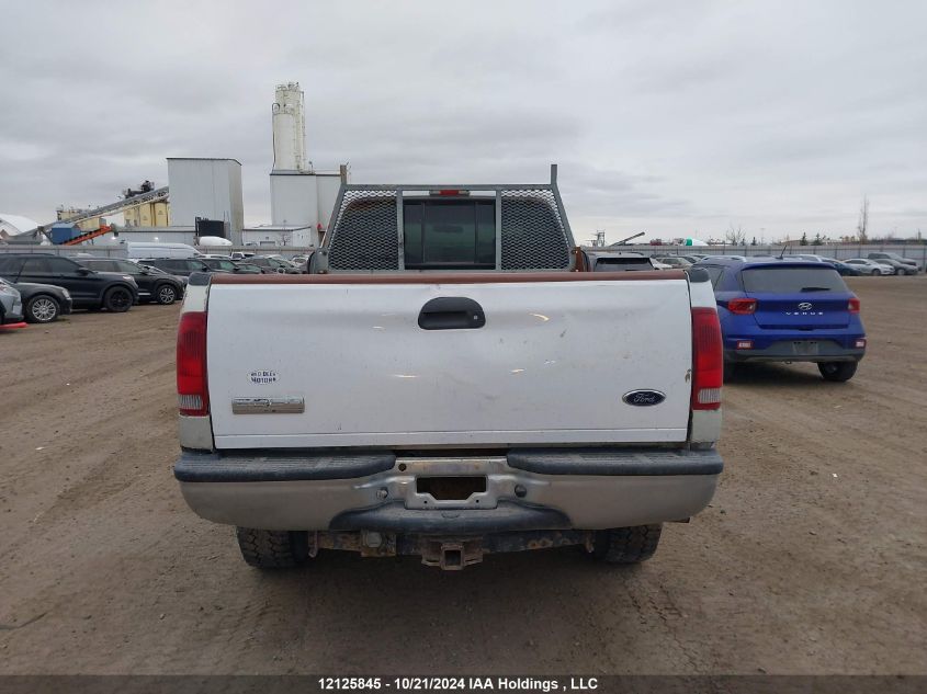 2006 Ford F350 Srw Super Duty VIN: 1FTWX31P56EB25400 Lot: 12125845