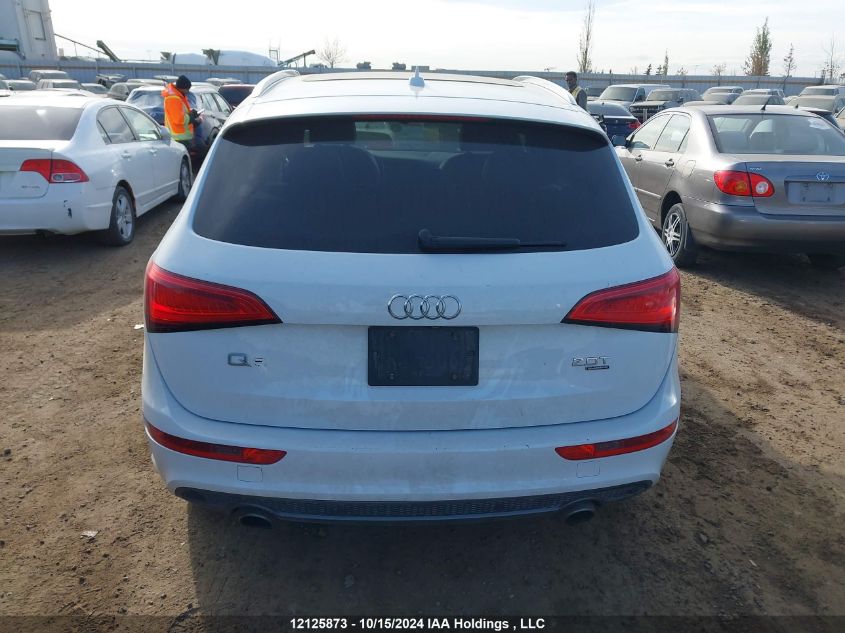 2013 Audi Q5 VIN: WA1WFCFP4DA031115 Lot: 12125873