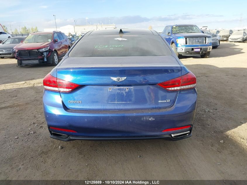 2016 Hyundai Genesis 3.8 Luxury VIN: KMHGN4JE1GU159819 Lot: 12125889