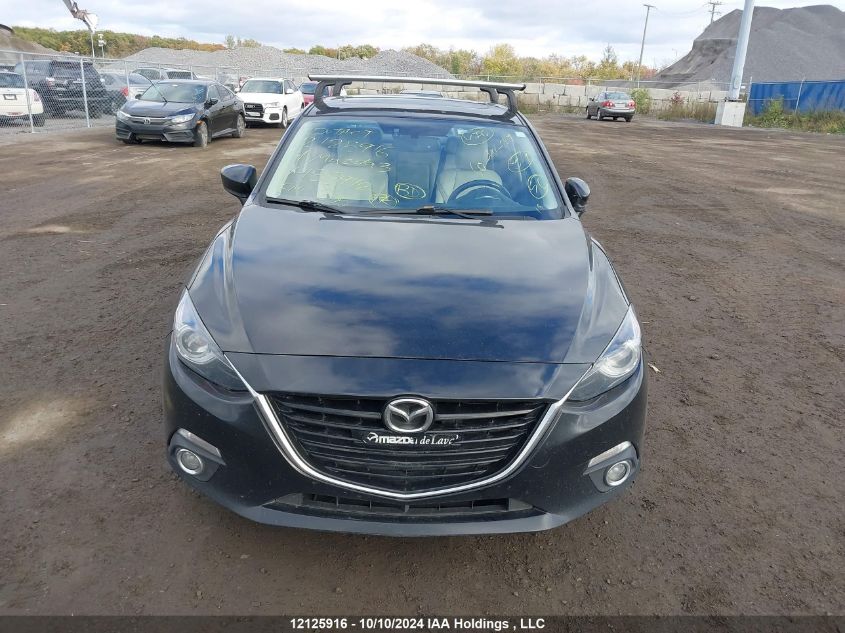 2014 Mazda Mazda3 VIN: JM1BM1W35E1188942 Lot: 12125916