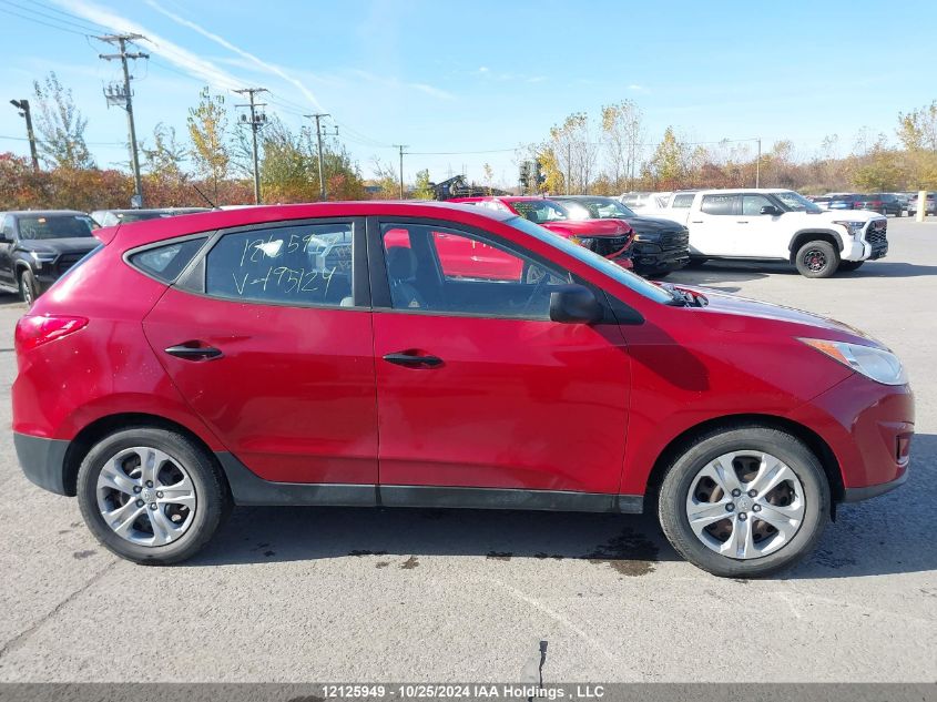 2011 Hyundai Tucson VIN: KM8JT3AC7BU195124 Lot: 12125949