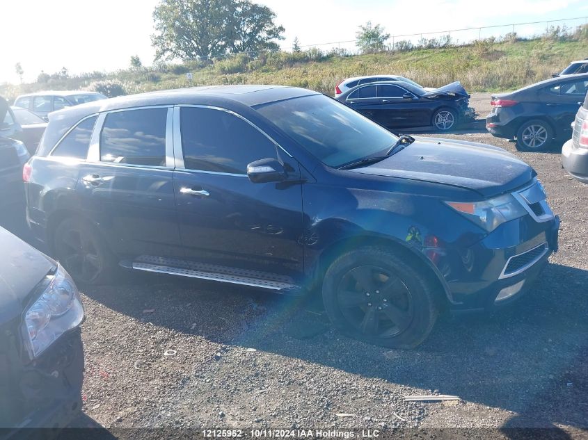 2010 Acura Mdx VIN: 2HNYD2H64AH001736 Lot: 12125952