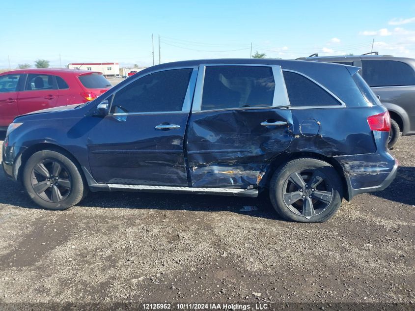 2010 Acura Mdx VIN: 2HNYD2H64AH001736 Lot: 12125952