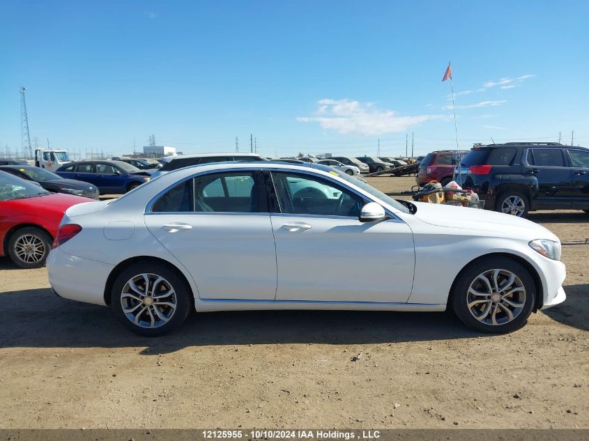 2016 Mercedes-Benz C-Class VIN: 55SWF4KB7GU172471 Lot: 12125955