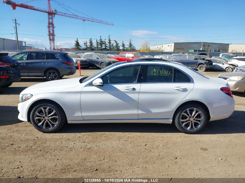 2016 Mercedes-Benz C-Class VIN: 55SWF4KB7GU172471 Lot: 12125955