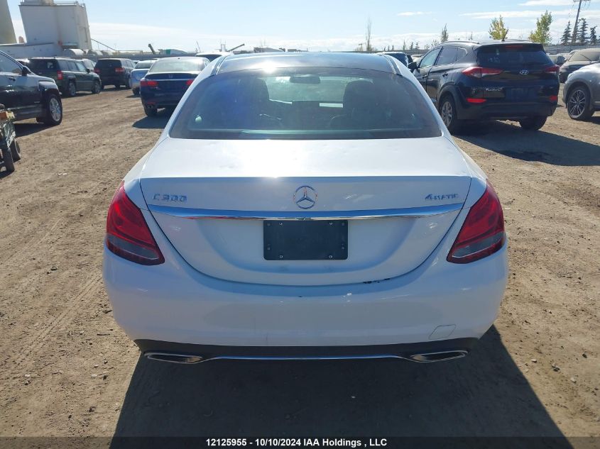 2016 Mercedes-Benz C-Class VIN: 55SWF4KB7GU172471 Lot: 12125955