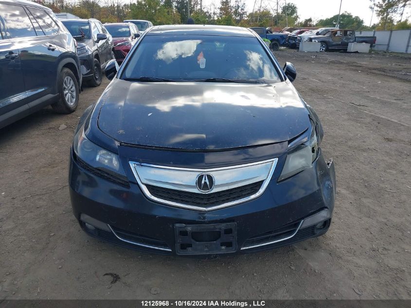 2012 Acura Tl VIN: 19UUA8F26CA801652 Lot: 12125968