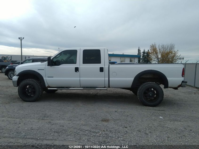 2005 Ford F350 Srw Super Duty VIN: 1FTWW31P85EC93856 Lot: 12126061